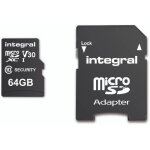 Carte memoire micro sd integral inmsdx64g10 - sec Carte memoire micro sd integral inmsdx64g10 - sec