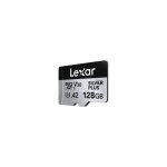 Carte memoire micro sd lexar microsdxc 128go silver plus