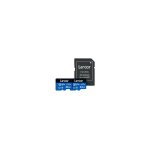 Carte memoire micro sd lexar pack 2 64go 633x