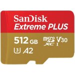 Carte m�moire micro sd sandisk extreme plus 512go 200mb / s