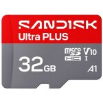Carte m�moire micro sd sandisk micro sdhc ultra plus 32 go uhs - i