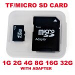 Carte memoire microsd 2 / 4 / 8 / 16 / 32gb, capacite: 4gb sdhc