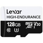 Carte m�moire microsdhc 128 go - lexar - haute endurance - vid�o full hd 1080p - 4k - durable