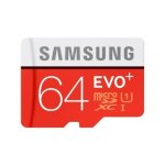 Carte mmoire samsung micro sdxc evo + 64 go class 10 uhs avec adaptateur sd