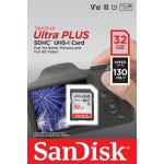 Carte m�moire sandisk ultra + sdhc uhs - i 32 go v10