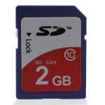 Carte mmoire sdhc haute vitesse de classe 10 de 2 go