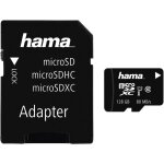 Carte mmoire pour tlphone (micro sdxc pour tlphone / classe 10, 128 gb - 80 mb / s, adaptateur mobile) ...
