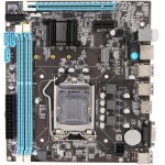 Carte mre atx de jeu h61 lga 1155 pour socket lga1155 i3 i5 i7, double canal 8 go ddr3, vga 100 mbps ...