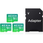 Carte micro sd 64 go carte mmoire 3 pices 64go microsdxc full hd & 4k uhd uhs - i u3 v30 a1 lot de ...