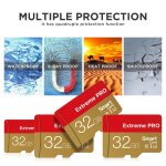 Carte micro sd extreme pro de classe 10, 32 go, carte m�moire pour t�l�phone portable