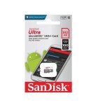 Carte micro sd sandisk ultra 512 go sdsqunr - 512g - gn3mn jusqu' 100mo / s