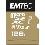 - carte microsd uhs - i u3 v30 a1 - 128 gb, 128 go - ecmsdm128gxc10sp - gamme speedin - avec adaptateur ...
