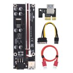 Carte pci express 1x à 16x, câble usb 3. 0, connecteur sata à 6 broches, pour le minage de cartes graphiques ... Carte pci express 1x à 16x, câble usb 3. 0, connecteur sata à 6 broches, pour le minage de cartes graphiques ...
