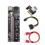 Carte pci express 1x om 16x usb 3. 0, c�ble sata � connecteur 6 broches pour carte vid�o graphique