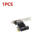 Carte pcie sata 3. 0 4 ports 6gbps sata 3. 0 vers pci - e 1x carte contrleur adaptateur pci express ...
