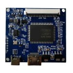 Carte de pilote de contrleur lcd edp r58a 40 broches, compatible hdmi, fonctionne pour ttl 40 broches, ...