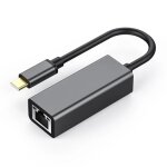 Carte réseau gigabit de type c usb - c à rj45, adaptateur ethernet pour samsung galaxy pro Carte réseau gigabit de type c usb - c à rj45, adaptateur ethernet pour samsung galaxy pro