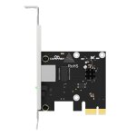 Carte rseau gigabit pcie 2500mbps, adaptateur ethernet rj45 pour ordinateur de bureau, jeu, transmission ...