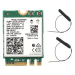 Carte réseau intel wi - fi 6e ax200 ax200ngw 802. 11ax / ac mu - mimo 2x2, double bande, 2. 4gbps, ngff ... Carte réseau intel wi - fi 6e ax200 ax200ngw 802. 11ax / ac mu - mimo 2x2, double bande, 2. 4gbps, ngff ...