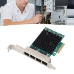 Carte rseau pcie gigabit professionnelle 8125b, 4 ports, cble en cuivre 2. 5 ghz, adaptateur ethernet ...