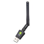 Carte réseau sans fil usb double bande 5ghz 2. 4ghz 600mbps, adaptateur réseau sans fil pour ordinateur ... Carte réseau sans fil usb double bande 5ghz 2. 4ghz 600mbps, adaptateur réseau sans fil pour ordinateur ...