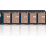 Carte sd 2go lot de 5, cartes m�moire sd classe 10, a1, u1, v10, pour appareil photo, dslr, photographe ...