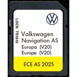 Carte sd navigation gps europe - v20 ece 2025 - compatible avec volkswagen vw discovery media 2 mib2 ...