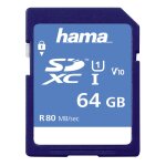 Carte sdxc 64gb cl. 10 80mb uhs - i Carte sdxc 64gb cl. 10 80mb uhs - i