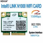 Carte wifi pour intel centrino wireless - n100 100bnhmw 150mbps 802. 11b / g / n mini carte sans fil ...
