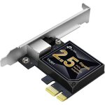 Carte wifi pcie 2, 5 gigabit tx201, reseau 2, 5 gbit / s, latence ultra - faible, compatible avec windows ...