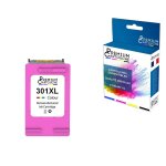 Premium cartouche - 1 cartouche compatible pour hp 301 cl xl couleur hp deskjet 1000 1010 1050 1050 a ...
