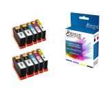 Premium cartouche - 10 cartouche compatible pour lexmark 105xl noir (x4) + cyan (x2) + magenta (x2) + ... Premium cartouche - 10 cartouche compatible pour lexmark 105xl noir (x4) + cyan (x2) + magenta (x2) + ...