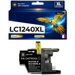 Cartouche 1240xl 1240 xl lc1220 lc1240 lc1280 compatible pour brother noir haute capacit� avec puce 1200 ...
