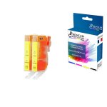 Premium cartouche - 2 cartouche compatible pour canon 521xl jaune canon pixma ip 3600 ip 3600 series ... Premium cartouche - 2 cartouche compatible pour canon 521xl jaune canon pixma ip 3600 ip 3600 series ...