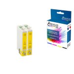 Premium cartouche - 2 cartouche compatible pour epson t0714xl t0714 xl jaune (guépard) pour epson stylus ... Premium cartouche - 2 cartouche compatible pour epson t0714xl t0714 xl jaune (guépard) pour epson stylus ...