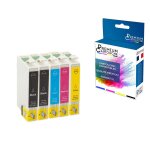 Premium cartouche - 5 cartouche compatible pour epson t1285xl t1285 xl noir (x2) + cyan + magenta + jaune ... Premium cartouche - 5 cartouche compatible pour epson t1285xl t1285 xl noir (x2) + cyan + magenta + jaune ...