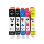 Cartouche d'encre 364xl 364 xl, compatible avec garden 364, pour hp photosmart 5520, 5524, 6510, 6520, ...