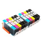 Cartouche d'encre 364xl pour imprimante hp364 hp 364 xl, compatible photosmart 5510 5515 6510 b010a b109a ...