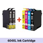 Cartouche d'encre 604 604xl pour epson xp2205 xp - 2200 xp4205 xp - 3200 xp4200 wf - 2910 wf2930 wf2950 ...
