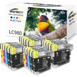 Cartouches d'encre compatibles pour brother lc - 980 lc - 1100 cartouche d'encre pour dcp - 145c dcp ... Cartouches d'encre compatibles pour brother lc - 980 lc - 1100 cartouche d'encre pour dcp - 145c dcp ...