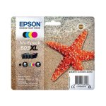 Epson 603xl multipack - pack de 4 - xl - noir, jaune, cyan, magenta - original - emballage coque avec ... Epson 603xl multipack - pack de 4 - xl - noir, jaune, cyan, magenta - original - emballage coque avec ...