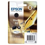 Cartouche d'encre epson t1621 noire srie stylo plume