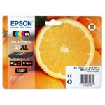 Epson 33xl multipack - pack de 5 - 47 ml - xl - noir, jaune, cyan, magenta, photo noire - original - ...
