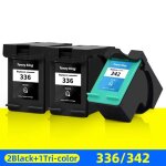 Cartouche d'encre pour garden 336 342, compatible avec hp psc 1510ghts 1513 1513s 2570 2575 deskjet 5440ghts ...