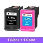 Compatible pour cartouche d'encre hp 122xl pour imprimante hp122 deskjet 1510 2050 1000 1050 1050a 2000 ...