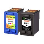 Cartouches d'encre hp21xl et hp22xl reconditionnes hp21 21 22 encre compatible avec hp deskjet f2180 ...