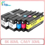 Cartouche d'encre pour imprimante hp 950xl 951xl, pour hp officejet pro 8100 8600 8610 8620 8630 8640 ...