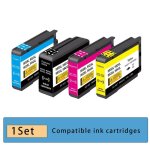 Cartouches d'encre de remplacement 953xl pour imprimante hp953 953 xl, compatibles avec hp officejet ...