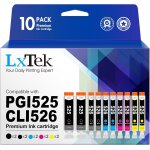 Compatible cartouches d'encre remplacement pour canon 525 526 pour pixma ix6550 mx715 mx885 mx895 ip4850 ...