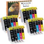 Cartouches d'encre compatible remplacement pour canon pgi - 5 cli - 8 pour canon pixma mp530 mp600r mp610 ...
